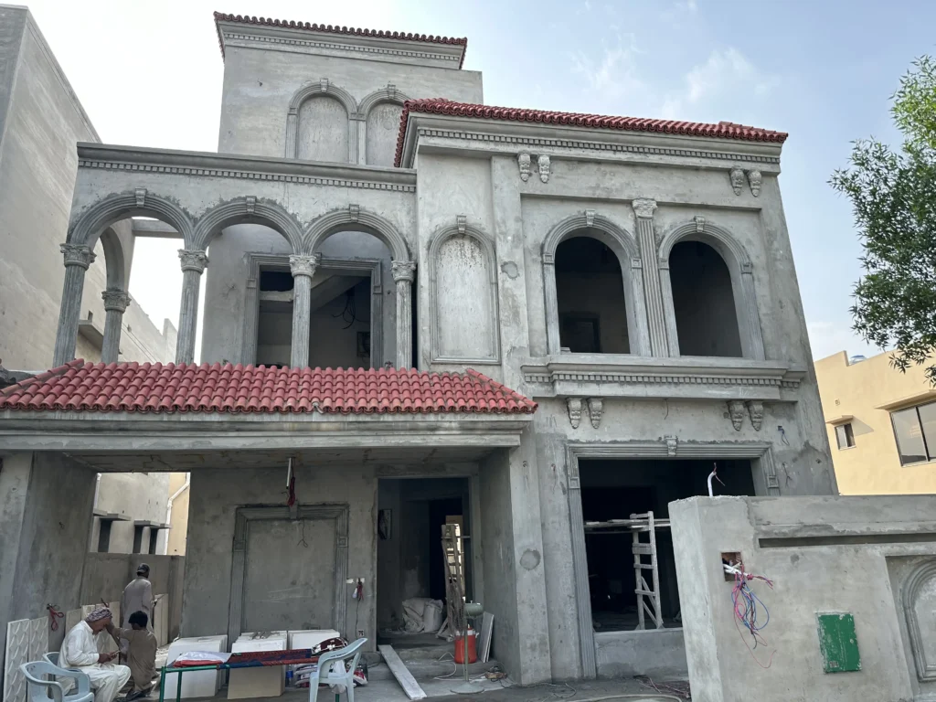 grey structure construction firm