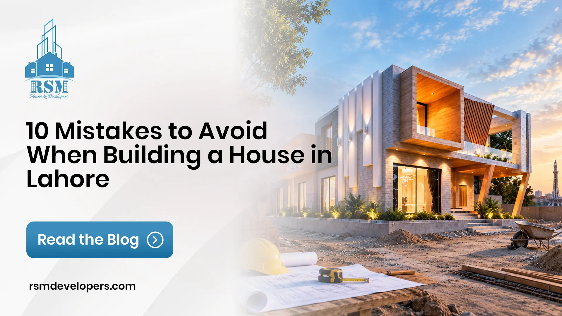 mistakes to avoid when building a house in lahore